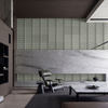 Płyta betonowa na ścianę 3D PB51 800x410x20, zgaszona zieleń CL09, beton architektoniczny