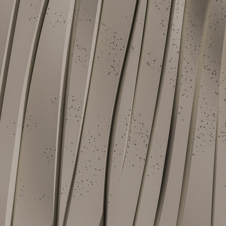 Płyta betonowa na ścianę 3D PB03 1000x500x32, szarobeżowy CL05, beton architektoniczny
