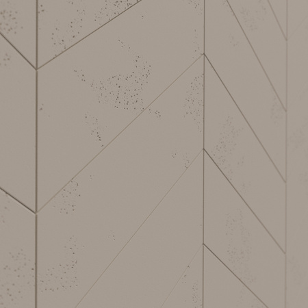 Płyta betonowa na ścianę 3D PB35 455x120x20, szarobeżowy CL05, beton architektoniczny