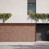 Płyta betonowa na ścianę 3D PB05A 1200x600x48, brudny róż CL07, wzór A, beton architektoniczny