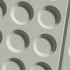 Płyta betonowa na ścianę 3D PB28 1200x600x30, pistacjowy CL08, beton architektoniczny