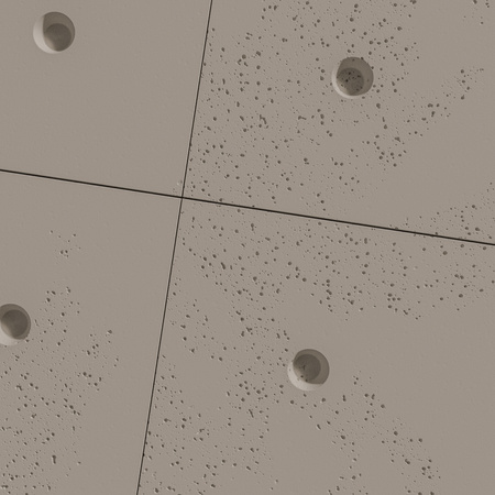 Płyta betonowa na ścianę 3D PB30 1200x600x20, szarobeżowy CL05, beton architektoniczny