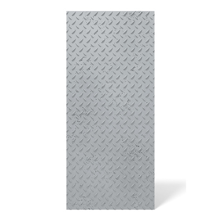 Płyta betonowa na ścianę 3D PB54 1350x600x15, szary S96, beton architektoniczny