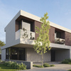 Płyta betonowa na ścianę 3D PB42 1350x600x30, jasnoszary S50, beton architektoniczny
