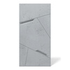 Płyta betonowa na ścianę 3D PB18B 1200x600x38, szary S96; wzór B, beton architektoniczny