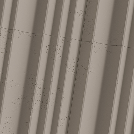 Płyta betonowa na ścianę 3D PB56 1350x430x35, szarobeżowy CL05, beton architektoniczny