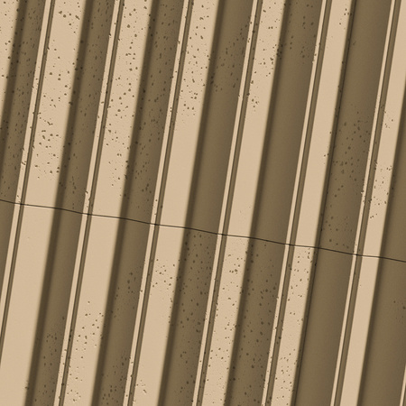 Płyta betonowa na ścianę 3D PB65 1350x480x32, miodowy CL03, beton architektoniczny