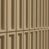 Płyta betonowa na ścianę 3D PB66A 1350x430x22, miodowy CL03; wzór A, beton architektoniczny