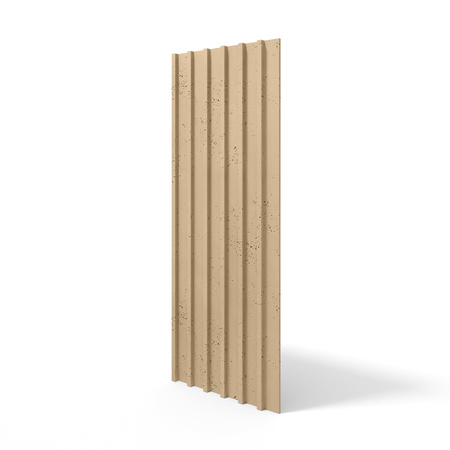 Płyta betonowa na ścianę 3D PB40 1350x510x30, miodowy CL03, beton architektoniczny