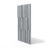 Płyta betonowa na ścianę 3D PB42 1350x600x30, szary S96, beton architektoniczny