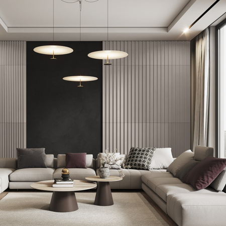 Płyta betonowa na ścianę 3D PB39 1350x490x30, kaszmirowy CL04, beton architektoniczny