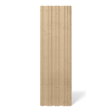 Płyta betonowa na ścianę 3D PB56 1350x430x35, miodowy CL03, beton architektoniczny