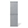Płyta betonowa na ścianę 3D PB66A 1350x430x22, szary S96, wzór A, beton architektoniczny