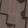Płyta betonowa na ścianę 3D PB11 1200x600x40, czekoladowy CL02; wzór A, beton architektoniczny