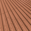 Płyta betonowa na ścianę 3D PB37 1350x600x12, terakota CL01, beton architektoniczny