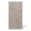 Płyta betonowa na ścianę 3D PB05B 1200x600x48, szarobeżowy CL05, wzór B, beton architektoniczny