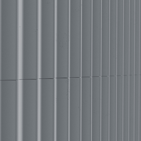 Płyta betonowa na ścianę 3D PB60 1350x520x35, szary S96, beton architektoniczny