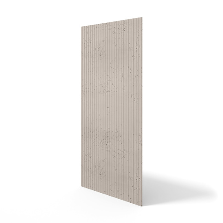 Płyta betonowa na ścianę 3D PB37 1350x600x12, kaszmirowy CL04, beton architektoniczny