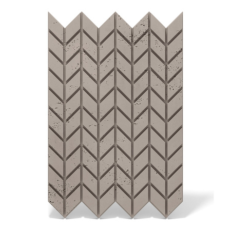 Płyta betonowa na ścianę 3D PB48 935x600x25, szarobeżowy CL05, beton architektoniczny