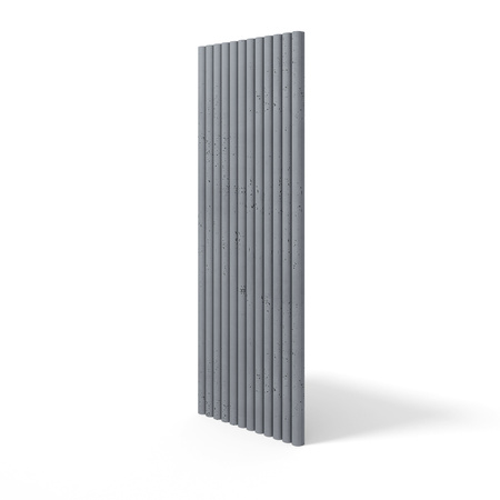 Płyta betonowa na ścianę 3D PB57 1350x460x30, antracytowy B08, beton architektoniczny