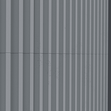 Płyta betonowa na ścianę 3D PB41 1350x380x44, antracytowy B08, beton architektoniczny