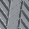 Płyta betonowa na ścianę 3D PB47 939x600x25, antracytowy B08, beton architektoniczny