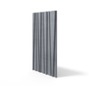 Płyta betonowa na ścianę 3D PB04 1200x600x45, antracytowy B08, beton architektoniczny