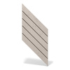 Płyta betonowa na ścianę 3D PB43 1210x500x25, kaszmirowy CL04, beton architektoniczny