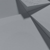 Płyta betonowa na ścianę 3D PB15 600x600x40, antracytowy B08, beton architektoniczny
