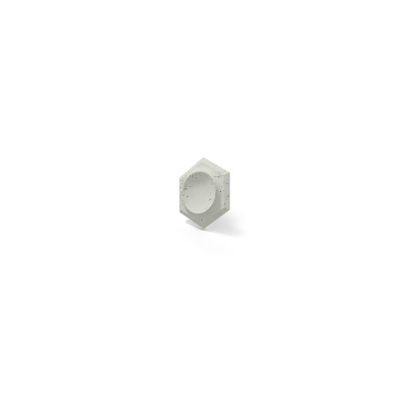 Płyta betonowa na ścianę 3D PB01D 260x300x37, pistacjowy CL08, beton architektoniczny