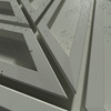Płyta betonowa na ścianę 3D PB50 1156x600x20, zgaszona zieleń CL09, beton architektoniczny