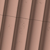 Płyta betonowa na ścianę 3D PB61 1350x500x37, brudny róż CL07, beton architektoniczny