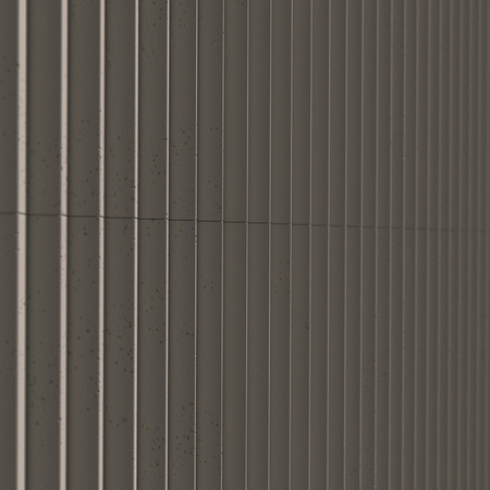Płyta betonowa na ścianę 3D PB64 1350x480x30, kaszmirowy CL04, beton architektoniczny