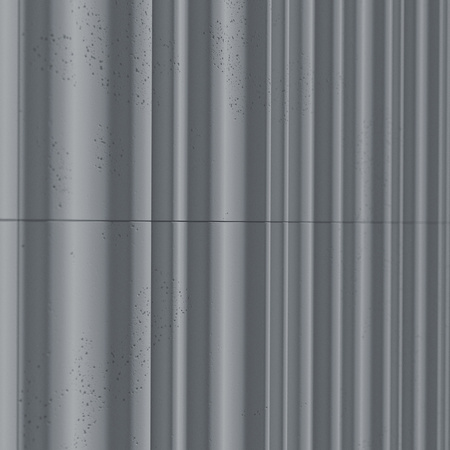 Płyta betonowa na ścianę 3D PB58 1350x560x34, antracytowy B08, beton architektoniczny