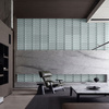 Płyta betonowa na ścianę 3D PB51 800x410x20, jasny błękit CL06, beton architektoniczny