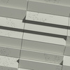 Płyta betonowa na ścianę 3D PB69 5x22,6x2, pistacjowy CL08, beton architektoniczny
