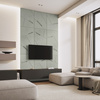 Płyta betonowa na ścianę 3D PB18 1200x600x38, pistacjowy CL08, beton architektoniczny