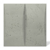 Płyta betonowa na ścianę 3D PB20 600x600x40, zgaszona zieleń CL09, beton architektoniczny
