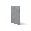 Płyta betonowa na ścianę 3D PB07 1200x600x45, antracytowy B08, beton architektoniczny