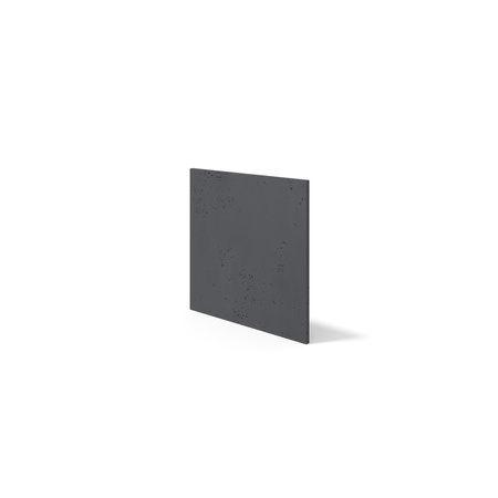 Płyta betonowa na ścianę 2D PA03 600x600x10, czarny B15, beton architektoniczny
