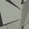 Płyta betonowa na ścianę 3D PB05C 1200x600x48, zgaszona zieleń CL09, wzór C, beton architektoniczny
