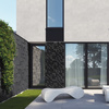 Płyta betonowa na ścianę 3D PB15 600x600x40, czarny B15, beton architektoniczny