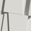 Płyta betonowa na ścianę 3D PB10 600x600x40, zgaszona biel B0, beton architektoniczny