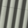 Płyta betonowa na ścianę 3D PB59 1350x500x35, zgaszona zieleń CL09, beton architektoniczny