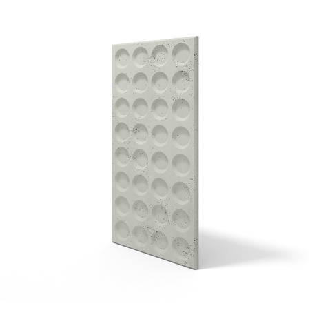 Płyta betonowa na ścianę 3D PB28 1200x600x30, pistacjowy CL08, beton architektoniczny