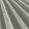 Płyta betonowa na ścianę 3D PB39 1350x490x30, pistacjowy CL08, beton architektoniczny