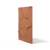 Płyta betonowa na ścianę 3D PB05C 1200x600x48, terakota CL01, wzór C, beton architektoniczny