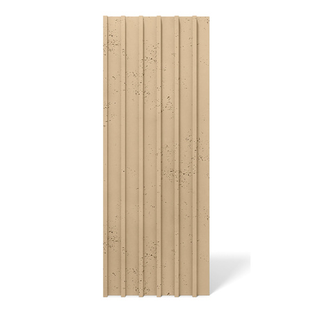Płyta betonowa na ścianę 3D PB40 1350x510x30, miodowy CL03, beton architektoniczny