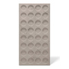 Płyta betonowa na ścianę 3D PB28 1200x600x30, szarobeżowy CL05, beton architektoniczny