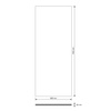 Płyta betonowa na ścianę 2D PA13 1500x600x20, szarobeżowy CL05, beton architektoniczny